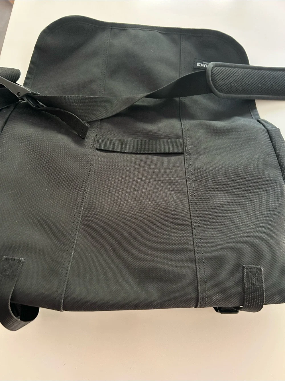 Timbuk2 Black Classic Messenger Bag with Adjustable Strap